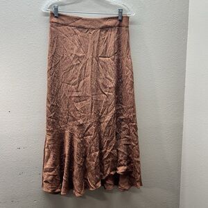 Madewell Brown Midi Skirt